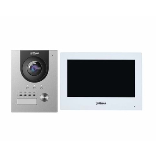 DAHUA DH-KTD02(F) 2-wire Villa Door Station & 2-Wire IP and Wi-Fi Indoor Monitor (Sıva Altı)