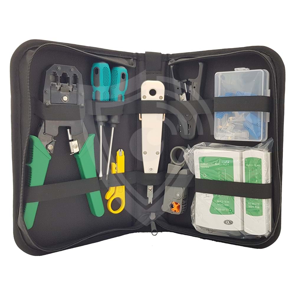 LNS-1102 NETWORK TOOL - SONLANDIRMA SETİ
