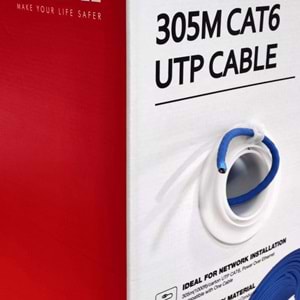 DAHUA DH-PFM923I-6UN-C (305MT) UTP CAT6 BAKIR KABLO - MAVİ