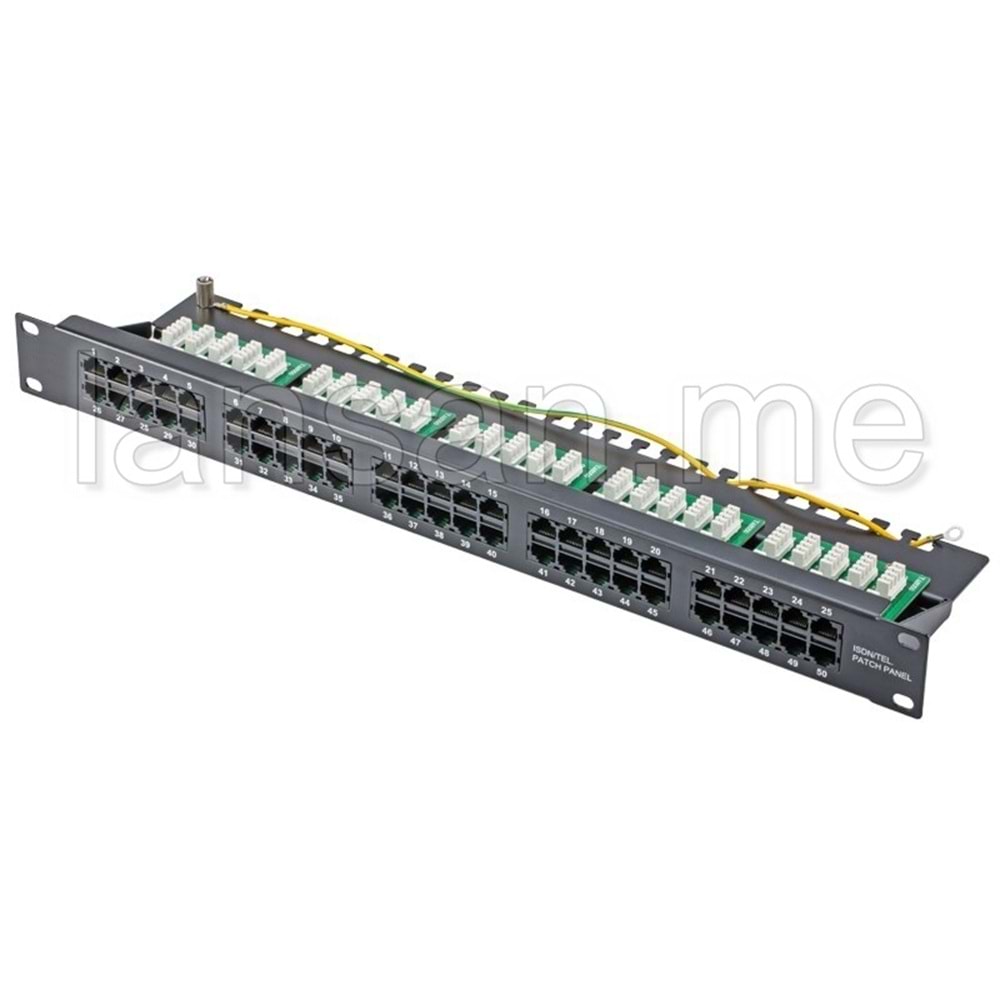 LNS-1021 Cat3 50 Port ISDN Patch Panel