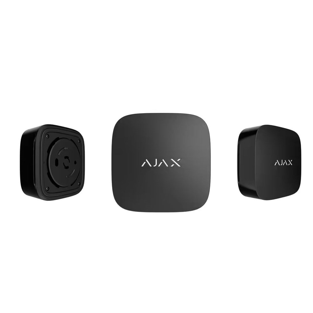 AJAX LifeQuality *SİYAH* Akıllı Hava Kalitesi Ölçer (Karbon, Sıcaklık ve Nem)
