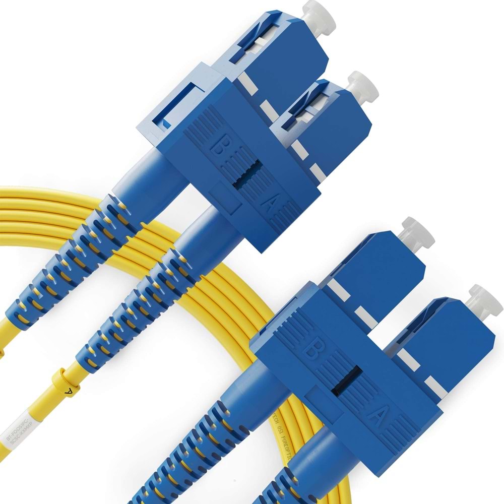 SC-SC SM DX 9/125 PATCH CORD LSZH 3MT