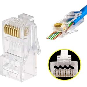 TRKLink EZ RJ45 KONNEKTÖR 100 'lü PAKET TRK-N