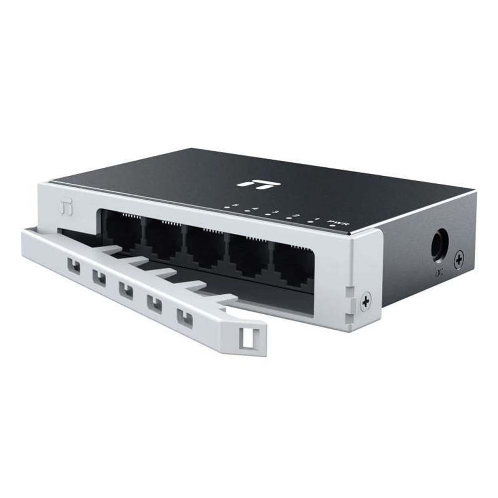 STONET ST105D 5 Port Fast Ethernet Switch- Emniyet Kilitli Metal Kasa