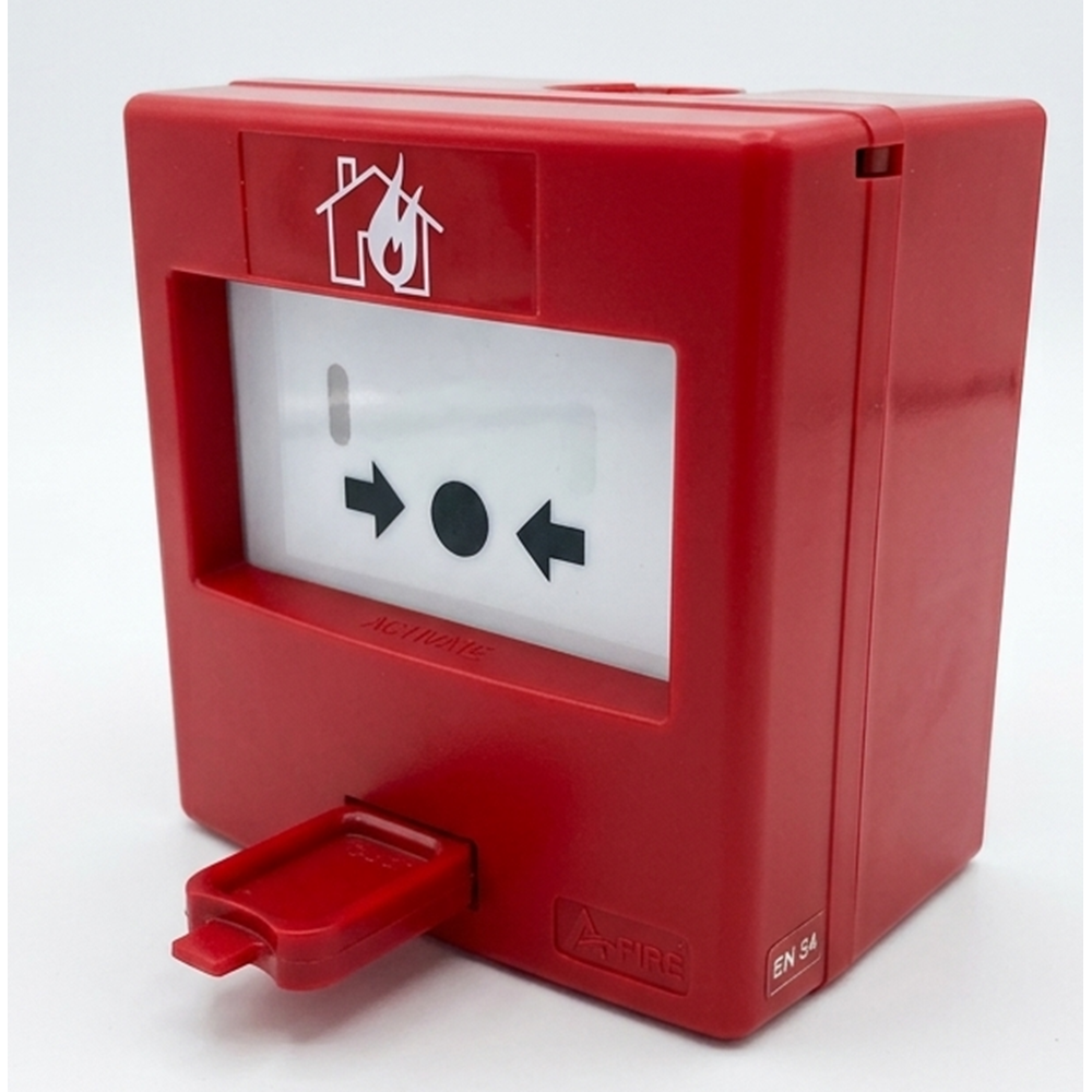 ELEKS KONV. YANGIN ALARM BUTONU, TEKRAR KURULABİLİR, EN 54-11