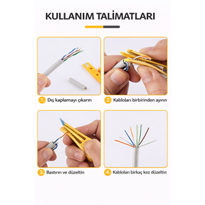 TRKLink TRK-E-03 Cat5-6 Kablo Ayırıcı ve Düzenleyici TRK-N