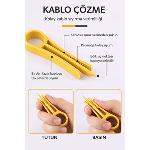 TRKLink TRK-E-03 Cat5-6 Kablo Ayırıcı ve Düzenleyici TRK-N