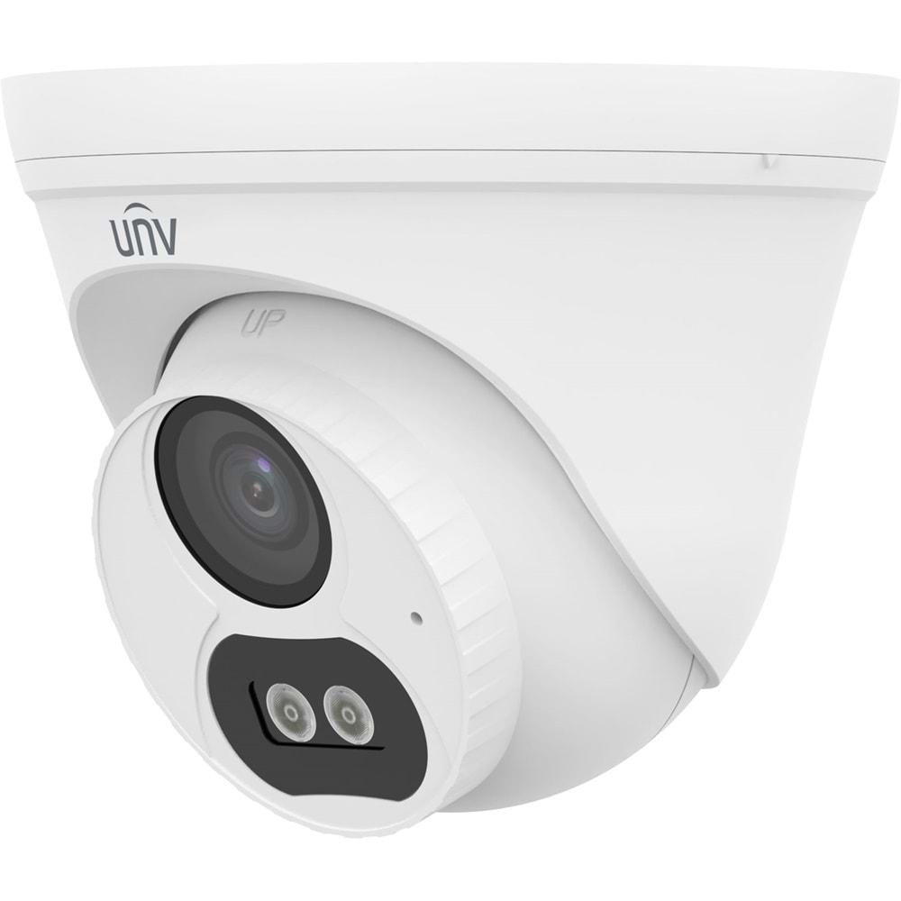 UNV IPC3612LB-AF28-DL-EKG 2MP 2.8mm Smart Dual-Light Dome Sesli IP Kamera